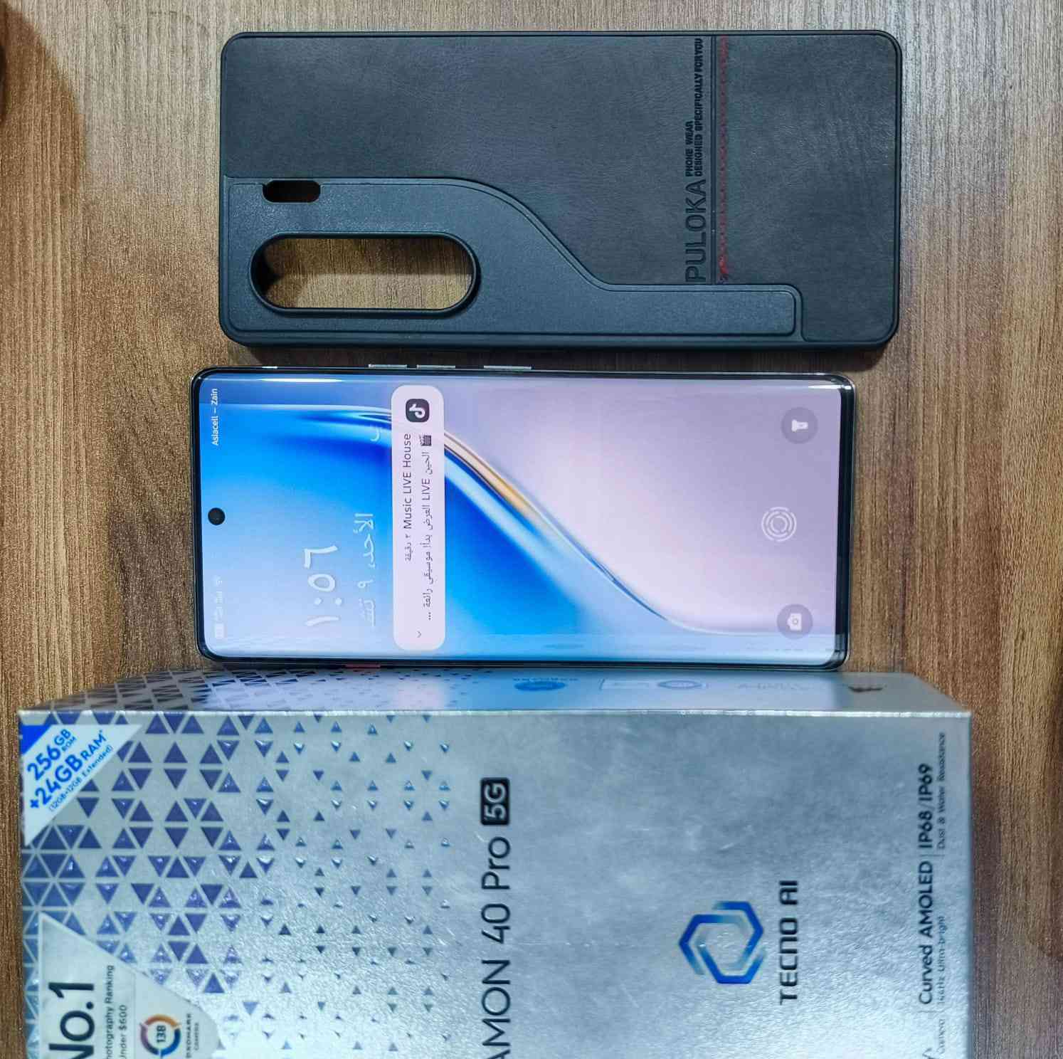 السلام عليكم
تكنو كامون 40 برو فايف جي
ذاكرة 256
رام 12+12
مكفول ونظيف جدا وملحقات كاملة وبي لزكة وحافضه
السعر 250 
مكاني بغداد الامين الثانية
***********
