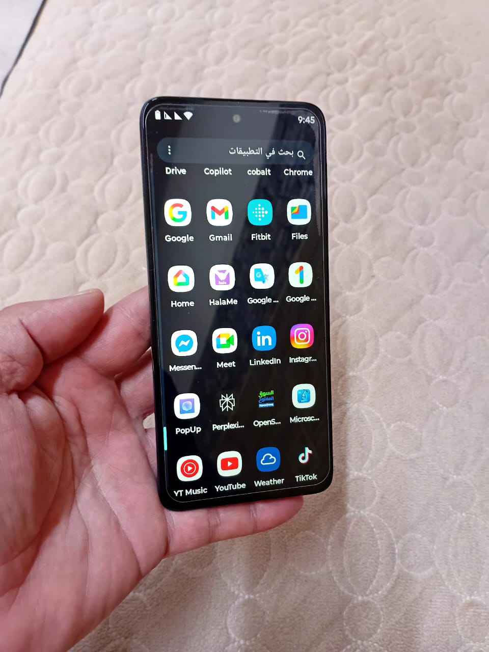 موتورولا جي 5 قبل شهر ماخذه للبيت جديد باكيته وملحقاته نسيتهن بالتيكتوك ضاعن الجهاز لوك وحديث ذاكره 128 عشوائيه 8 صوت دولبي اتموس دبل سماعه عالي كلش ومحيطي معالج يشغل بوبجي 40 فريم كاميرات قويه 50 ميكا يدعم معدل تحديث 90 هرتز الجهاز موديله 2025 اصدار اندرويد 15 بطاريه كبيره 5200 انسه الشحن سعره 100 مجاله فقط كروه للشراي الموشراي لايراسل مكاني بصره عشار البصرة, العراق


**إذا كنت صاحب هذا الإعلان وتريد حذفه لأي سبب، رجاءا أرسل رسالة إلى الدعم الفني**