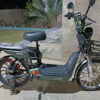 دراجة شحن للبيع شركة (HIS) 800w 60v بطاريات جدد +بصمه  سعر 425ألف  وبي...