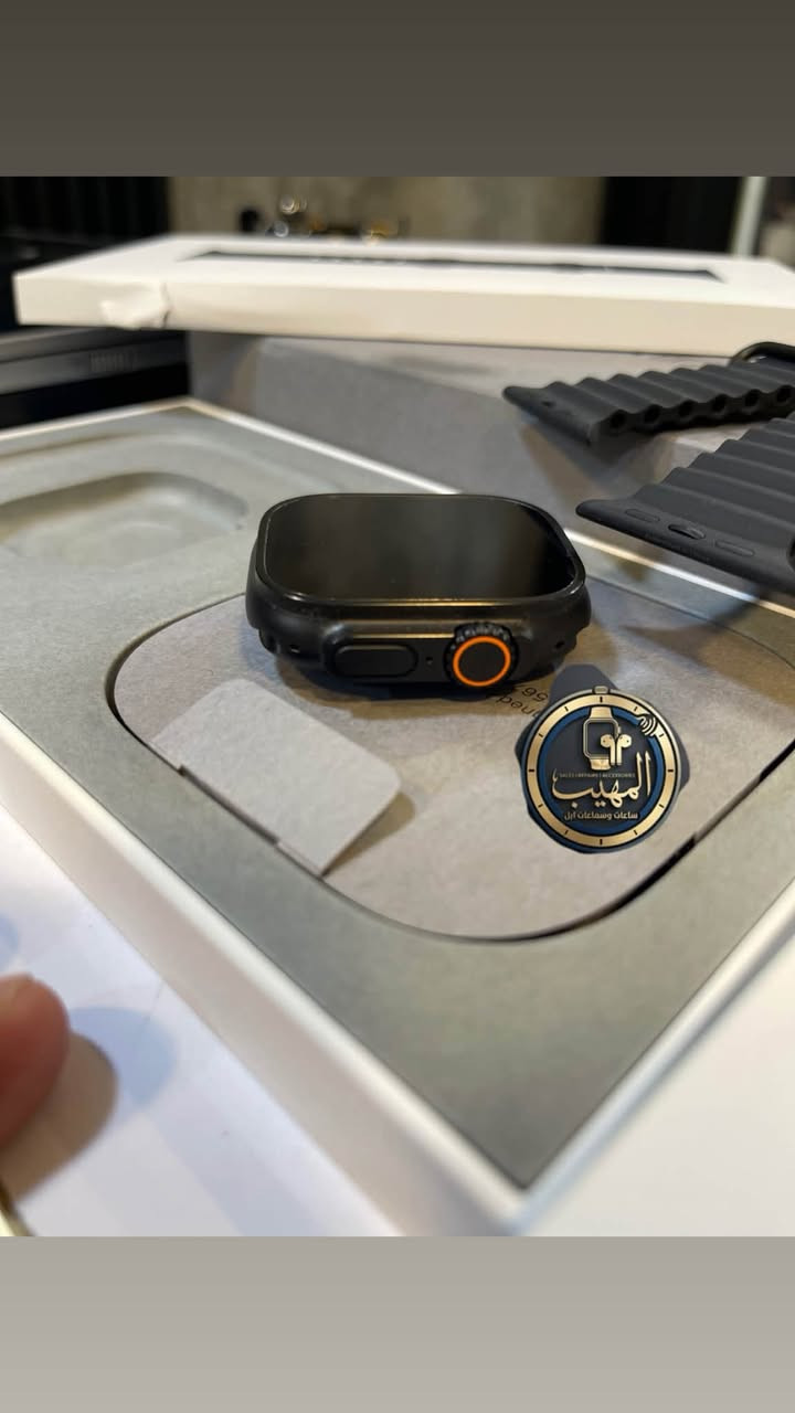 ساعه أبل ⌚️ Black Edition🖤♟️🔥
Titanium black 3️⃣ اخر اصدار
ساعة رجال الاعمال 👮🏻‍♂️🕵🏻‍♀️👷🧑‍🎓👨‍🏫👩‍💻👨🏻‍💼
الكشاخه💪
ساعة الذواقين المحبين للااسود🪬🖤♠️
السير  الربر الاسود  🖤🖤 👌
اللترا  3️⃣🔥🔥الاسود⚫️
حجم  4️⃣9️⃣  ⛩️
               بطاريه  1️⃣0️⃣0️⃣🔋
            نظافه           1️⃣0️⃣0️⃣💯💯
                 ذاكرة  6️⃣4️⃣  💾👉🔥🔥
‎مركز سيمو المايسترو دورة شارع الصحه
👉👉***********
اتصال 📞واتس اب /للحجز 
توصيل لكل العراق
تابعني 👉 حتى تشوف كلشي حلو👉👉@
