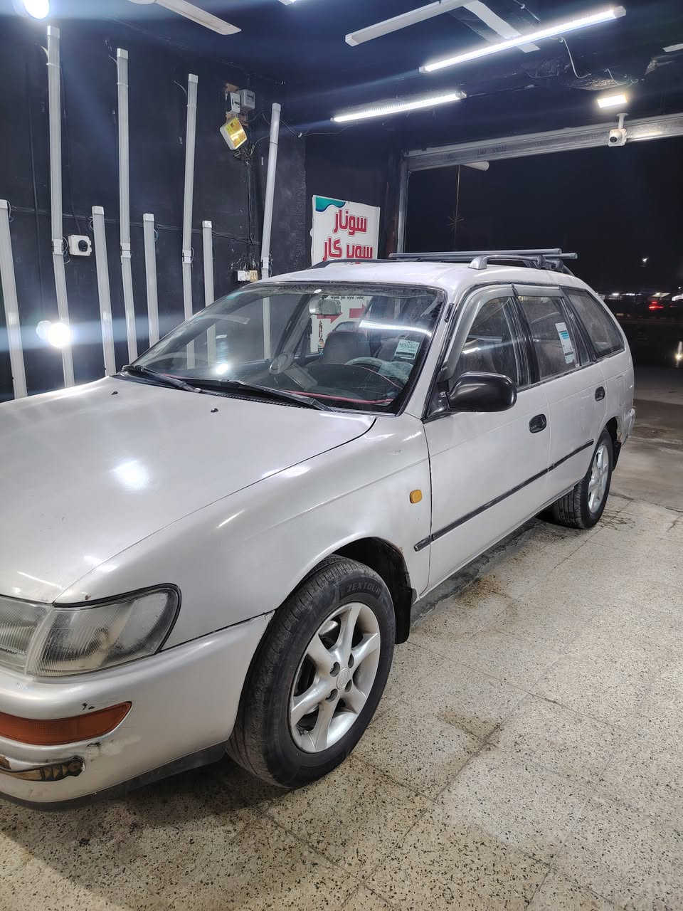 للبيع كورلا مويل 1994 يسره بلادي صبغ حزام جماليه سنويه 29 بسمي تبريد شغال تخم تاير حداديه  جديده جاهزه 60 بيها مجال //مكان واسط النعمانيه *********** /***********
