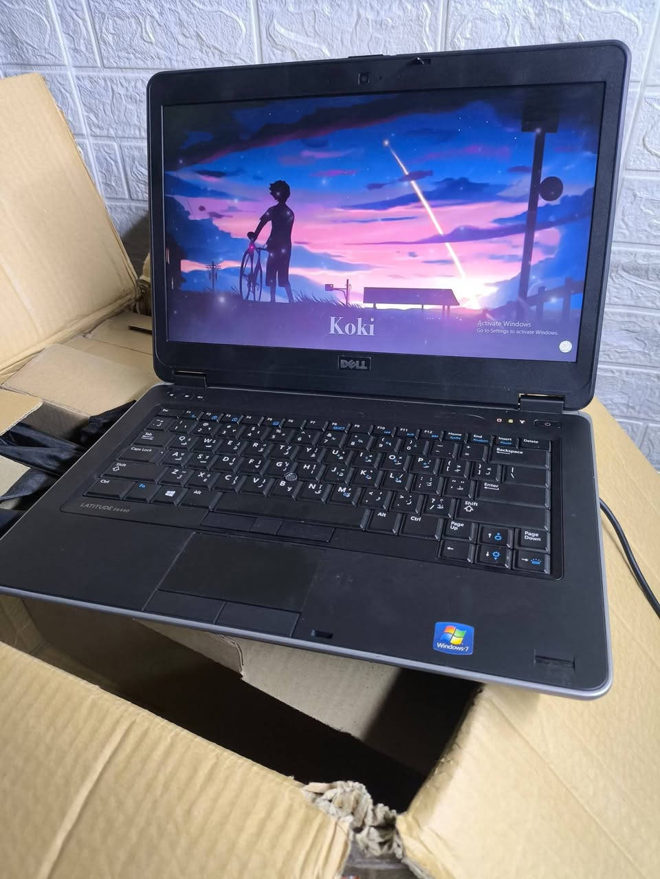 dell 5440
i3 4th 4/160
14.1 انج
نظافة فوب باتري ممتاز
شلع عليكم 110 الف مع التوصيل والملحقات 
طبعا بكل جهاز ضمان شهر
للتواصل ***********
