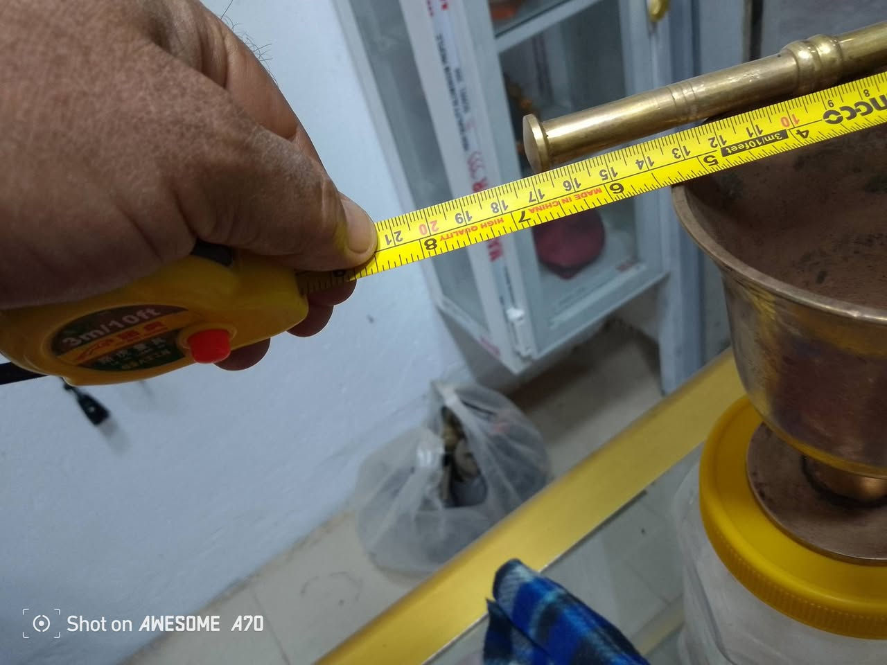 هاون نحاس اصفر قياس ١٢ونص موضح بلصوره نظافه فول سعره ٣٥ الف يوجد توصيل


**إذا كنت صاحب هذا الإعلان وتريد حذفه لأي سبب، رجاءا أرسل رسالة إلى الدعم الفني**