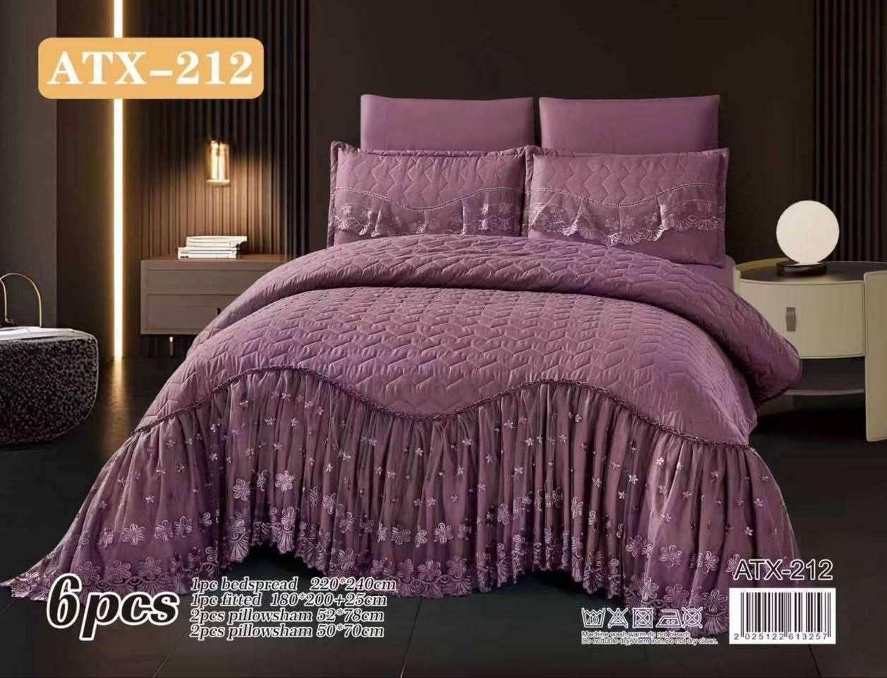 غطوه مقرنصه نفرين تركي قماش ساده من الماركه الجديده ابداع الافق 
*متكون من 6 قطعه*
قياس غطوه دوشك 220x240 
قياس تلبيسه 180x200 
قياس مخده2 مطرز 70x50
قياس  مخده 2 ساده 70x50 

توصيل بصرة 5 المحافظات 7  💛✨


**إذا كنت صاحب هذا الإعلان وتريد حذفه لأي سبب، رجاءا أرسل رسالة إلى الدعم الفني**