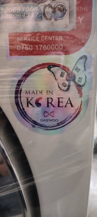 متوفر غسالة🧥 ملابس👕(للبيع) 📢.. ماركة دايفو (10kg)الكورية... ضمان 6 اشه...