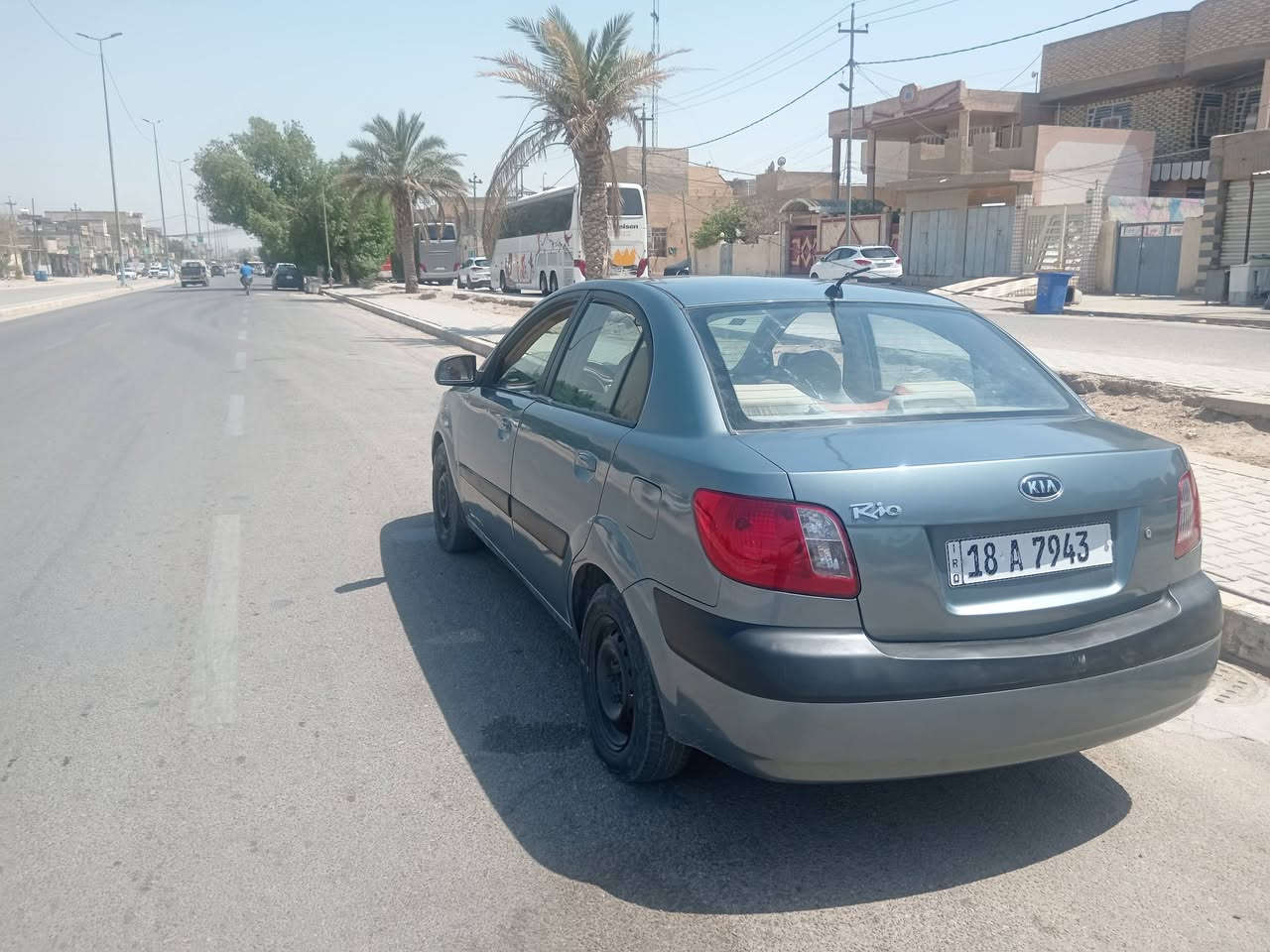 كيا ريو موديل 2006 رقم بابل سنويتها 2026 الشهر الثامن النفاذ مكفوله من الضربه مصبوغه جماليه اثر جراد مكانها نجف السعر 68 وبيها مجال الاتصال على هذا الرقم***********
