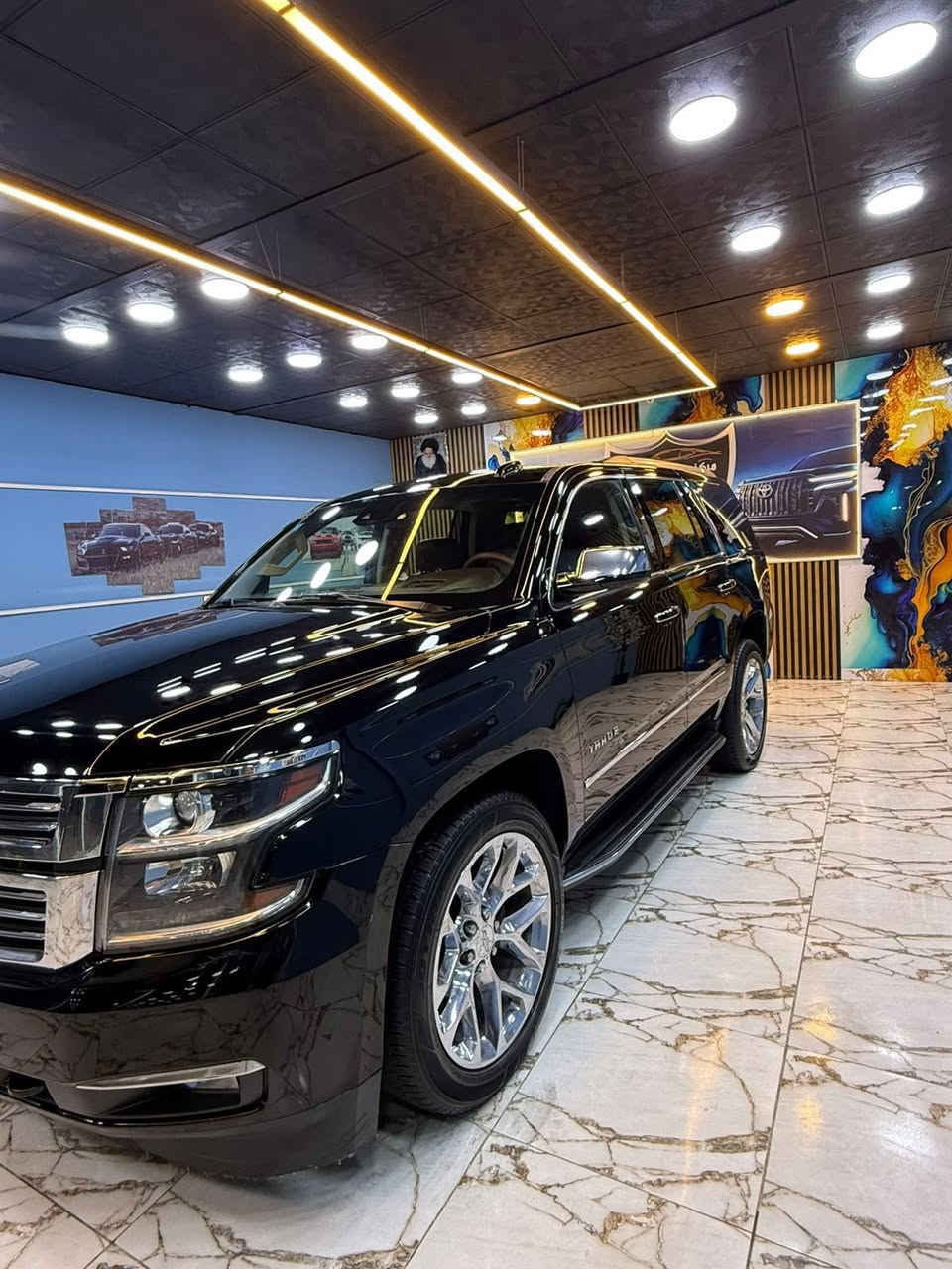 السلام عليكم 
من رخصة الآدمن 
تاهو 2018 للبيع خليجي Premier مكفولة السعر 380 وبيها مجال قليل 
المكان كربلاء 
للاستفسار / ***********
