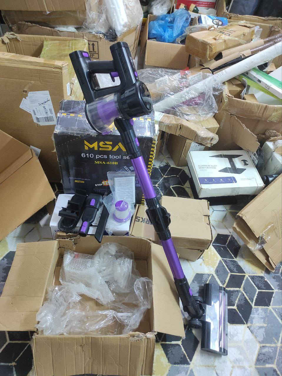 مكنسة شحن كوالتي ممتاز وجديدة  
وصلت بدون شاحنة 
35 الف.
للعلم سعرها اكثر .


**إذا كنت صاحب هذا الإعلان وتريد حذفه لأي سبب، رجاءا أرسل رسالة إلى الدعم الفني**