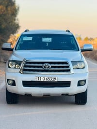 تيوتا سيكويا  بلاتينيوم  بسمي مشروع وطني  موصفاتههً معروفه داخل مشمشي ...