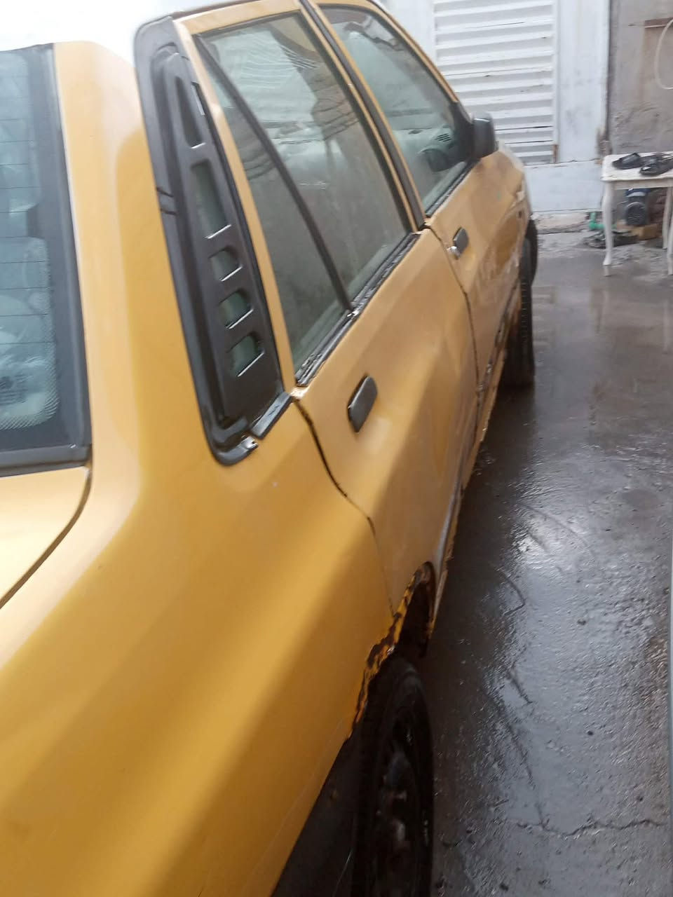 سلام عليكم 
سايبه للبيع موديل 13
مكينه جديده. حداديه نص عمر 
كهربائية كله شغاله 
سياره بسمي السعر 15 وبيه مجال 
مكاني. حله الهندسين 
رقم ***********
مامتواجد ع الفيس
