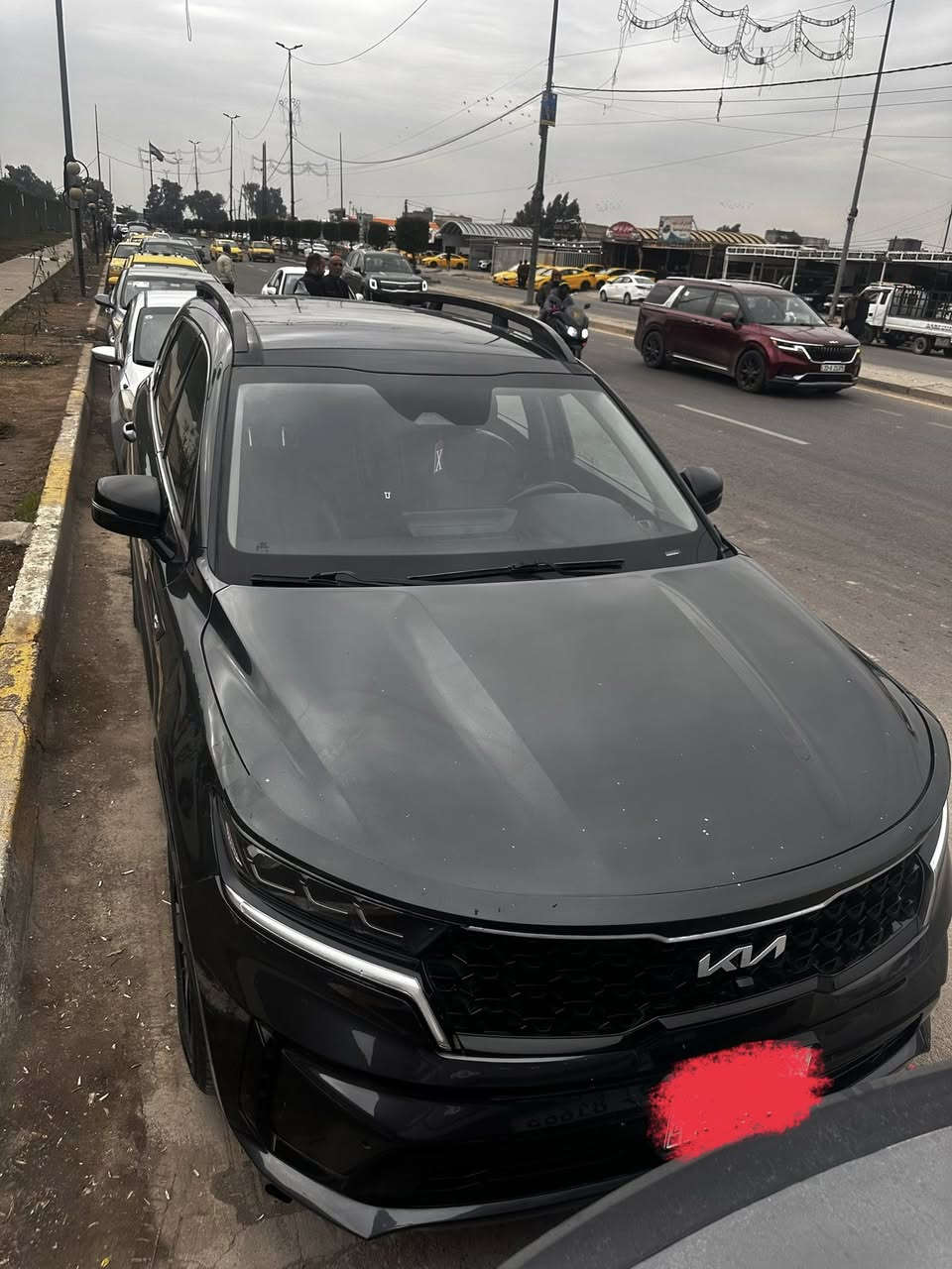 سلام عليكم وارد امريكي
حادث بجم تبديل بنيد فقط
ماشيه 105 كيلو متر 
بانوراما 
كشنات جلد 
كشن تتفئه 
تشغيل عن بعد
دخول ذكي
اشاره ترحيب

تحكمات ستيرن
قياده ذاتيه 
نقطه عمياء
حساسات خلفيه 
محرك 4سلندر 2500
فور ويل
كامره اماميه تحديد مسار
هواي بيه بعد مواصفات
السعر 220 وبيه مجال 
***********
