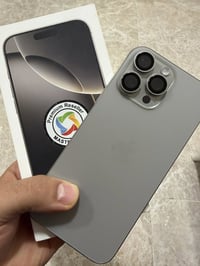 ايفون 16برو ماكس بطاريه 98%ضمان  سنتين ماستر بعده داخل الضمان نظيف100%...