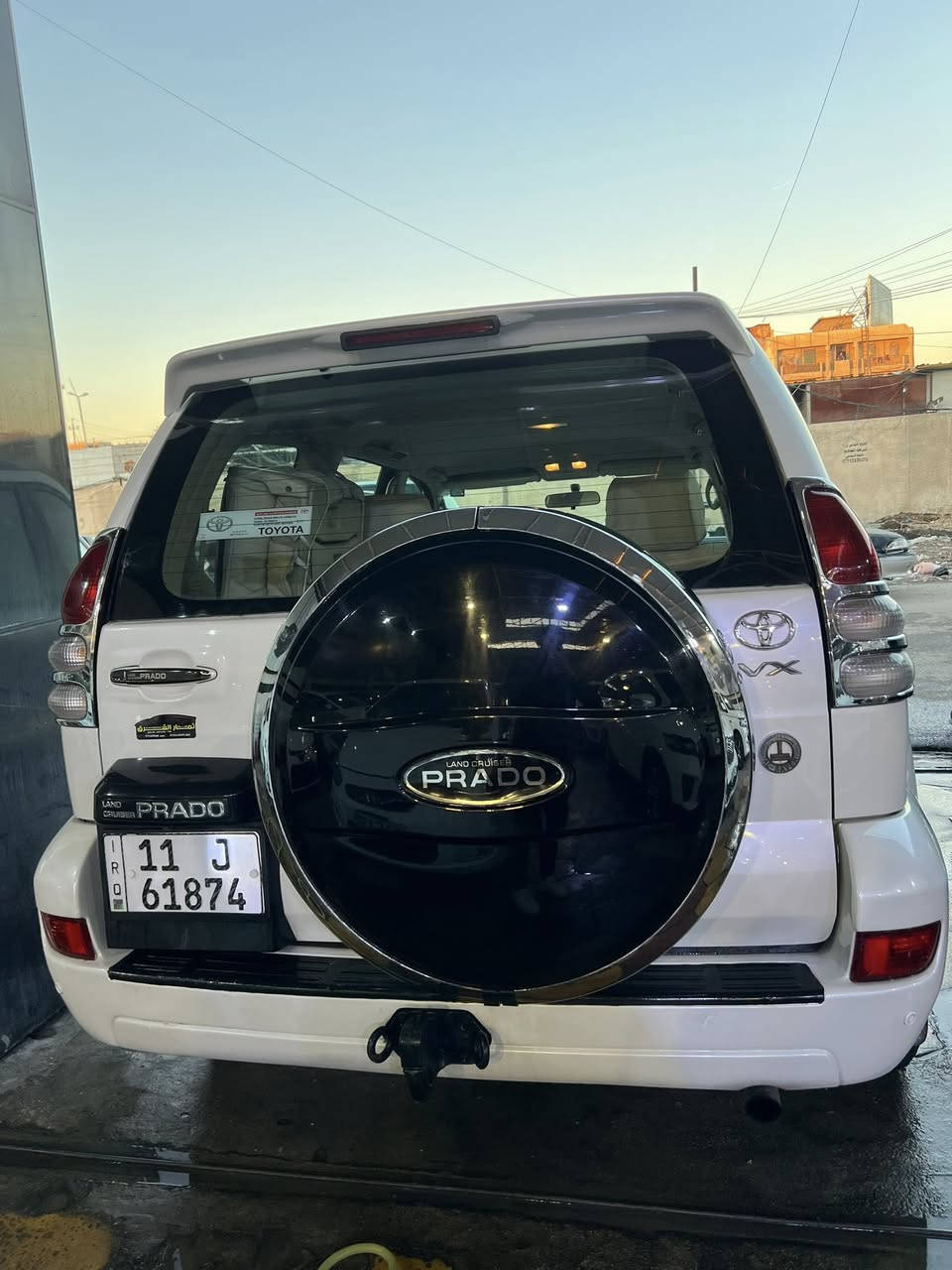 السلام عليكم برادو 2007 السياره بدون صبغ مكينه V6 السياره خير من الله كلش جديده مكاني بغداد السعر 175وبيها مجال وهذه رقمي ***********.
