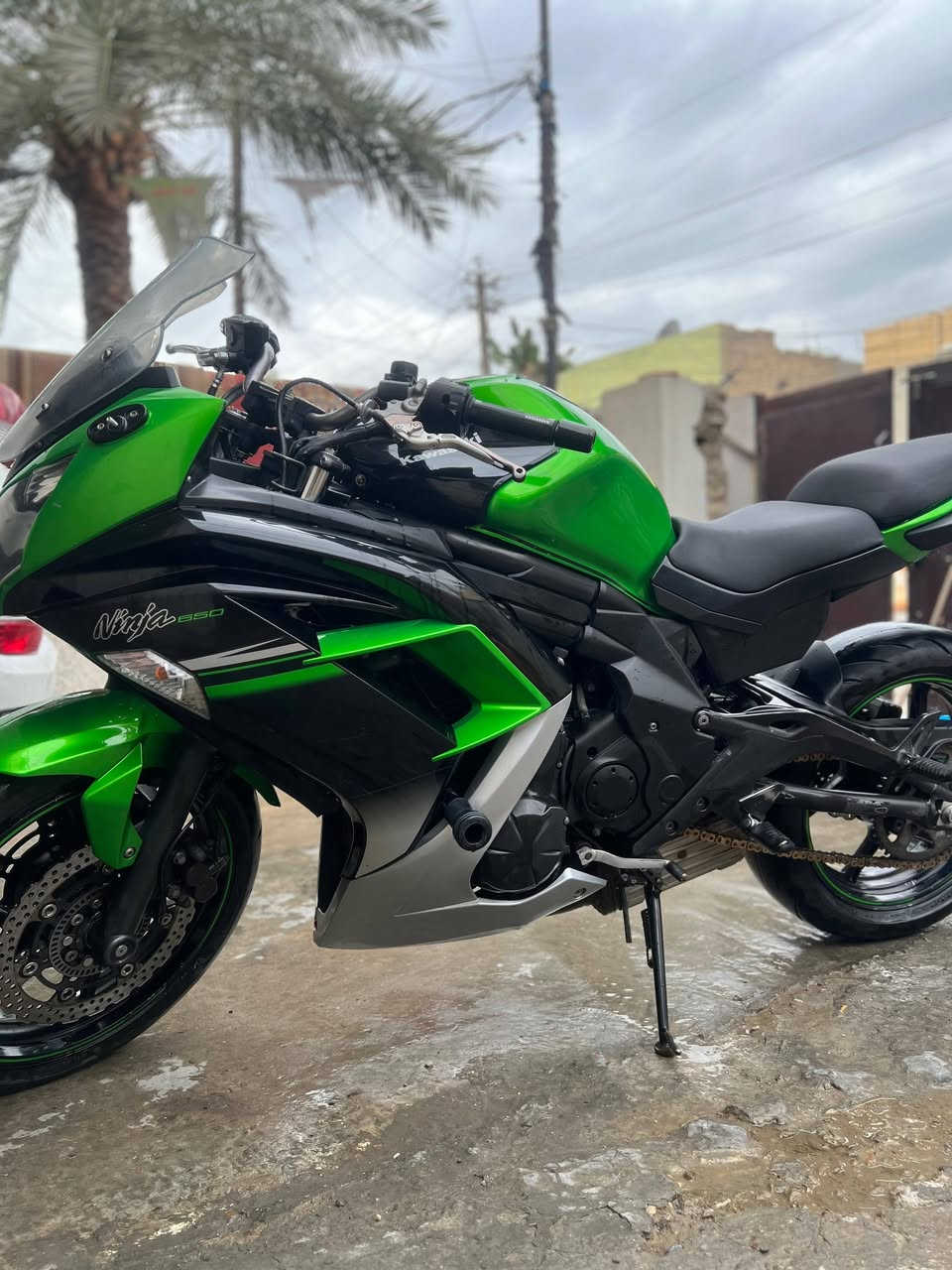 للبيع
كاوسكي نينجا 650
2018مكفولة كفالة عامة 
للأستفسار‏‪0776 375 3553‬‏
ب35 
عليهة منضومة زنون
