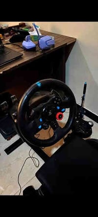 منظومة سيم ريسنك كرسي ريكارو +قاعده متينه+ستيرن لوجتكg29+كير+هاند بريك...