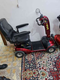 سكوتر شحن نوع shoprider بطاريات جديدة حجم كبير قبل اقل الاسبوع السعر ٥...