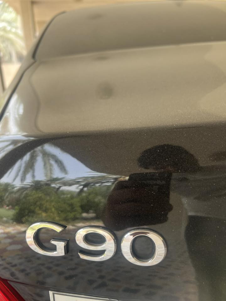 سلام عليكم جنسسز g90للبيع السياره جديده مال بيت ماشيه ٥٥كم اعلى مواصفات العنوان بغداد لستفسار ***********
