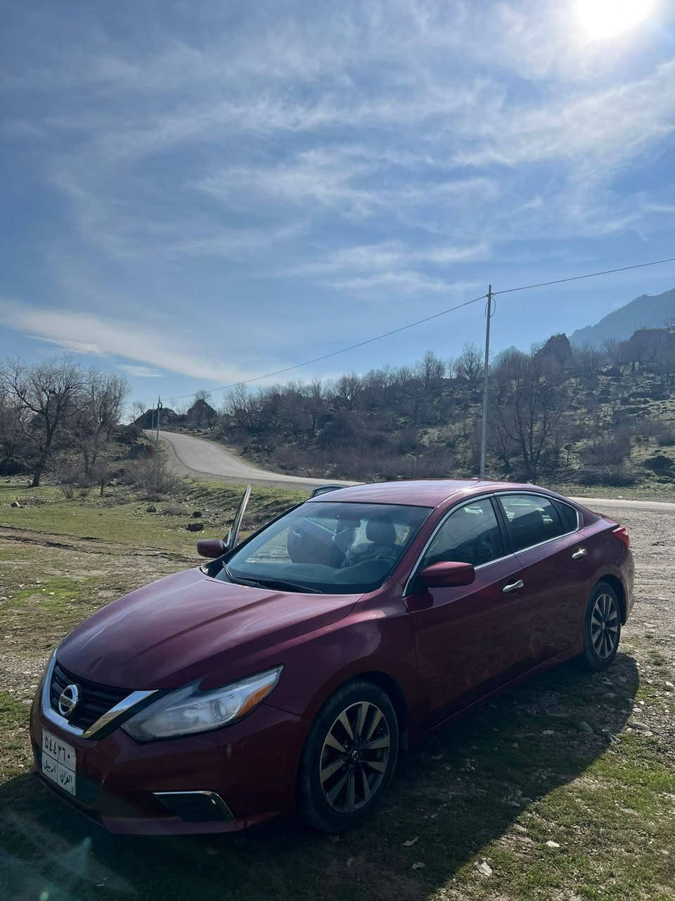 نیسان ئالتیما 2017 
بۆ فرۆشتن  گێڕ و مەکینەی بەشەرت 
بێ کێشەیە  سێ پارچەی هەییە  گێڕ تۆماتیکە ڕەقەمی هەولێرە بەسمەییە  خرامەی لەسەرە دوای معامەلە دەیگێرمەوە  نرخ 110 معامەلە 
ژ.م *********** أربيل, العراق
