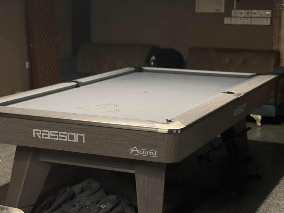 متوفر احدث طاولات البليارد الاصليه
-متوفر توصيل  ونصب لكل محافظات العراق
-متوفر كادر صيانه ونصب وتبديل قماش 
-متوفر شراء جميع انواع الطاولات والمرواس الاصلي فقط

للاستفسار 
*********** واتساب
بغداد حافظ القاضي
