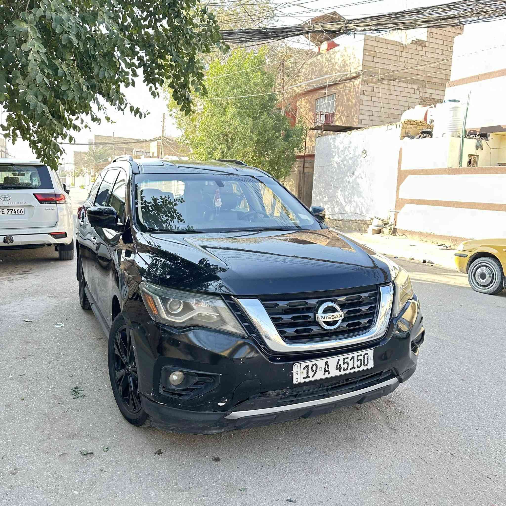 نيسان باثفندر 2018
فول مواصفات ماعدا الفتحه فقط 
رقم كربلاء دولي 
وارد امريكي كلين بدون حادث
بدون قطرة صبغ 
فقط بالعراق شخطين بسيطات مكحلات وبارد باب السكن
كامله وجاهزة ومابيها نقص 
محرك 6 سلندر
7 راكب
ماشية ١٠٢
مواصفات 
تشغيل عن بعد 
بصمه تشغيل وابواب وجنطه
جنطه كهرباء 
مري قلاب كهرباء 
شاشه كبيرة
5 كاميرات 360 درجه
رادارات 
حساسات 
جميع الكشنات جلد كهرباء تدفئة 
فور ويل 
جكات 
هيتر ستيرن ومري
تبريد ثلج 3 قطع 
سيدي جنجر  ٦ اقراص
وبعد بيها هواي مواصفات 
السعر 150 ولكل قادم كرامة
العنوان كربلاء 
***********
***********
