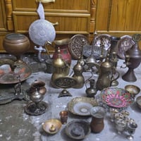 ياالله ٤٠ قطعه تحف قديمات مو جديد اخوان كله قديم شغلات ثكيله ٤٠ قطعه س...