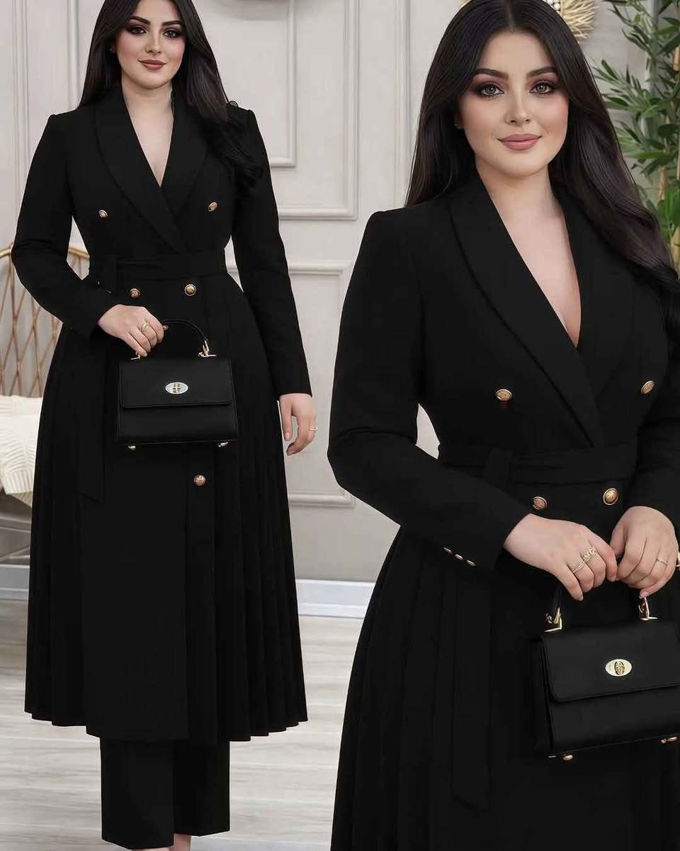 طقم من اجمل وارقى الاطقم النسائية الفاخره والدزاينات المرغوبه 😍
مكون من : 
ستره وبنطلون وحزام كوالتي عالي جدا 🌹  
ستره مبطنه طول 125 سم 
بنطلون طول 105 سم كمر سحاب ولاستيك 
* الازرار تفتح وتسد وبي قصه من الوسط بالستره وكسرات بالجوانب وفوقها الحزام يكون    
* القياسات /
40/42/44/46/48/50 
* الوان / اسود ، نيلي ، جوزي، رصاصي  
#توصيل_لجميع_محافظات_العراق
#اكسبلور_فولو #اكسبلور #العيد😍 بغداد, العراق


**إذا كنت صاحب هذا الإعلان وتريد حذفه لأي سبب، رجاءا أرسل رسالة إلى الدعم الفني**