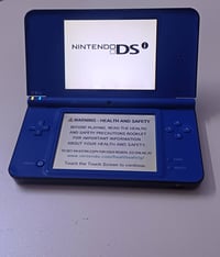 DSi XL • أزرق • مهكر