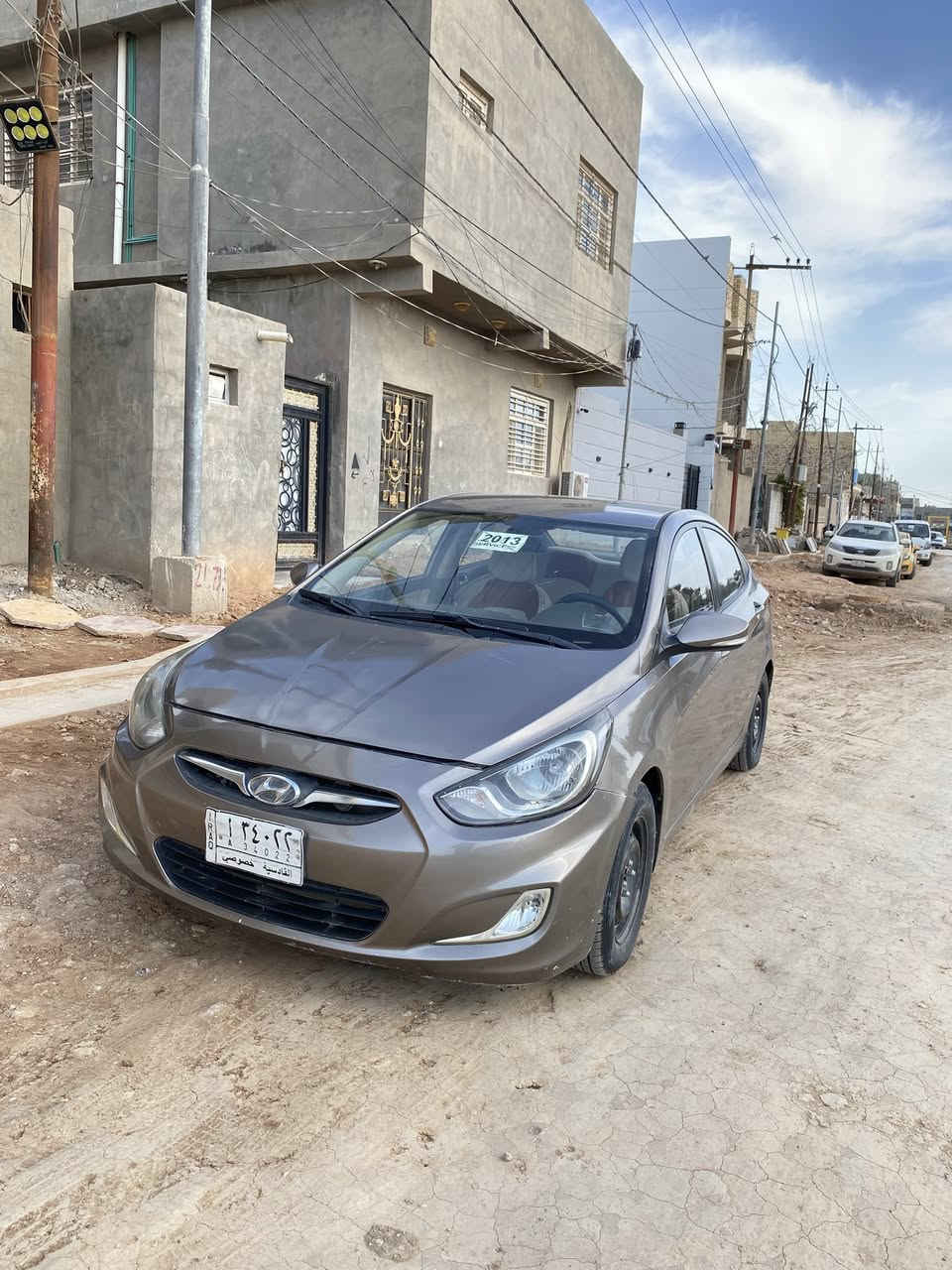 للبيع اكسنت 2013 ماشيه 205 رقمها قادسيه
السياره بيه صبغ جماليه  3 قطع جاردات و صبغتهن اني بس بيه قطعه وحده ضربه معجون ب جاملغ مكاني ديوانيه 
سعر 83$ ورقه  للستفسار اتصل ***********
