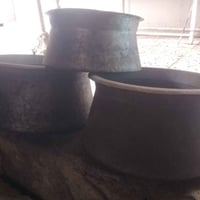 قدور نحاس • نحاس احمر • وسط وصغير