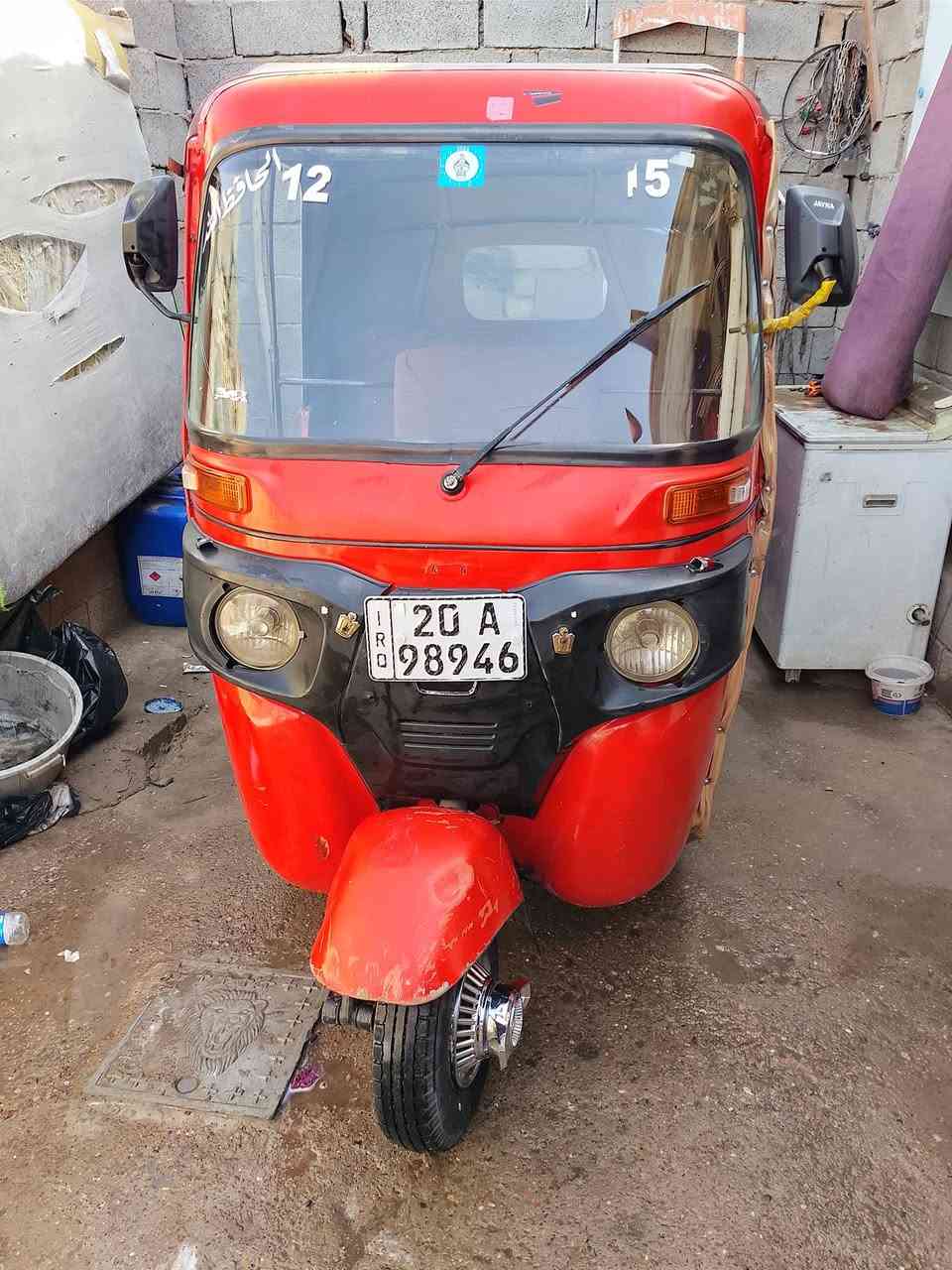 السلام عليكم تكتك موديل 17باجاج رقم وسنويه نكليزي تحويل ثاني يوم مكينه 20خير من الله لا تبخير ولا تنقيص السعر 4900بي مجال قليل المكان بغداد الماعامل  تكتك جاهزه الشارع رقم الهاتف***********
