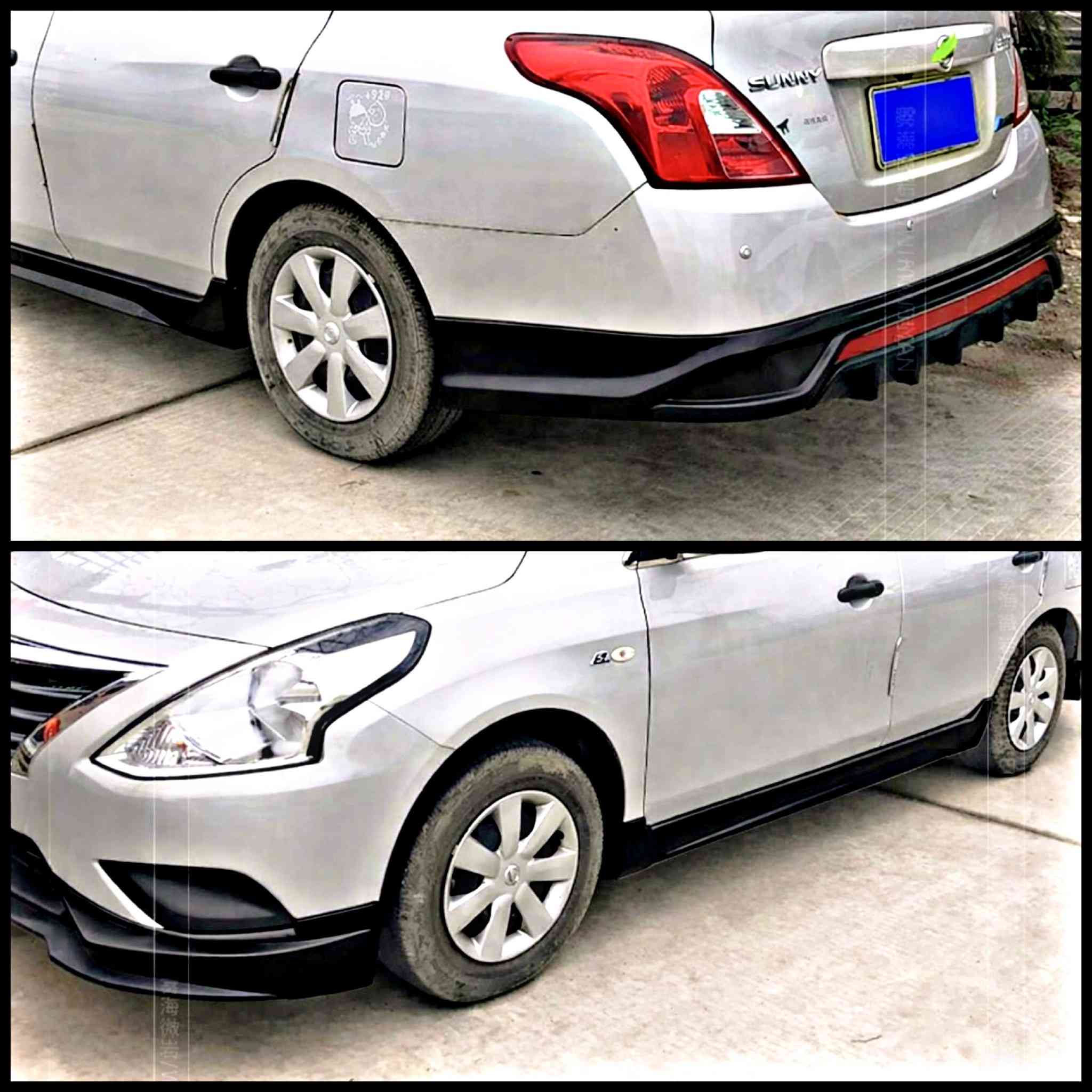 السلام عليكم
موجود بدي كت كامل نيسان صني من موديل ٢٠١٤ لحد موديل ٢٠٢٥ متكون من لحية أمامية + دفيوزر خلفي + دوسات جانبية ثنين سستم كامل وقالب يكعد 
السعر ٩٠ الف وبي مجال ممتواجد على الفيس هواية خابر وتدلل 
***********
