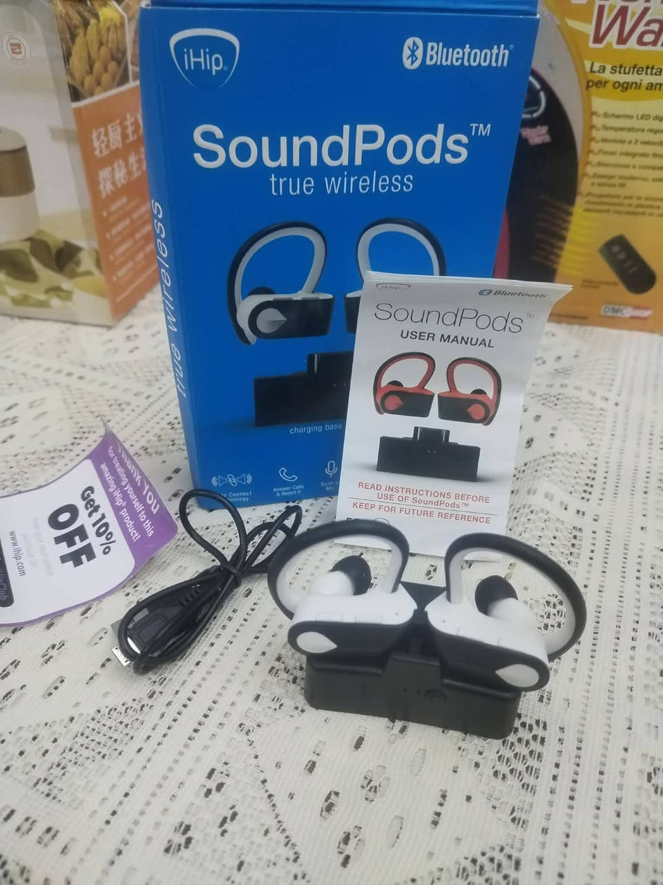 سماعه حلقه بلاتوث ومايك 
جوده عاليه سعر 8الف 
توصيل لجميع المحافظات 3000الف


**إذا كنت صاحب هذا الإعلان وتريد حذفه لأي سبب، رجاءا أرسل رسالة إلى الدعم الفني**