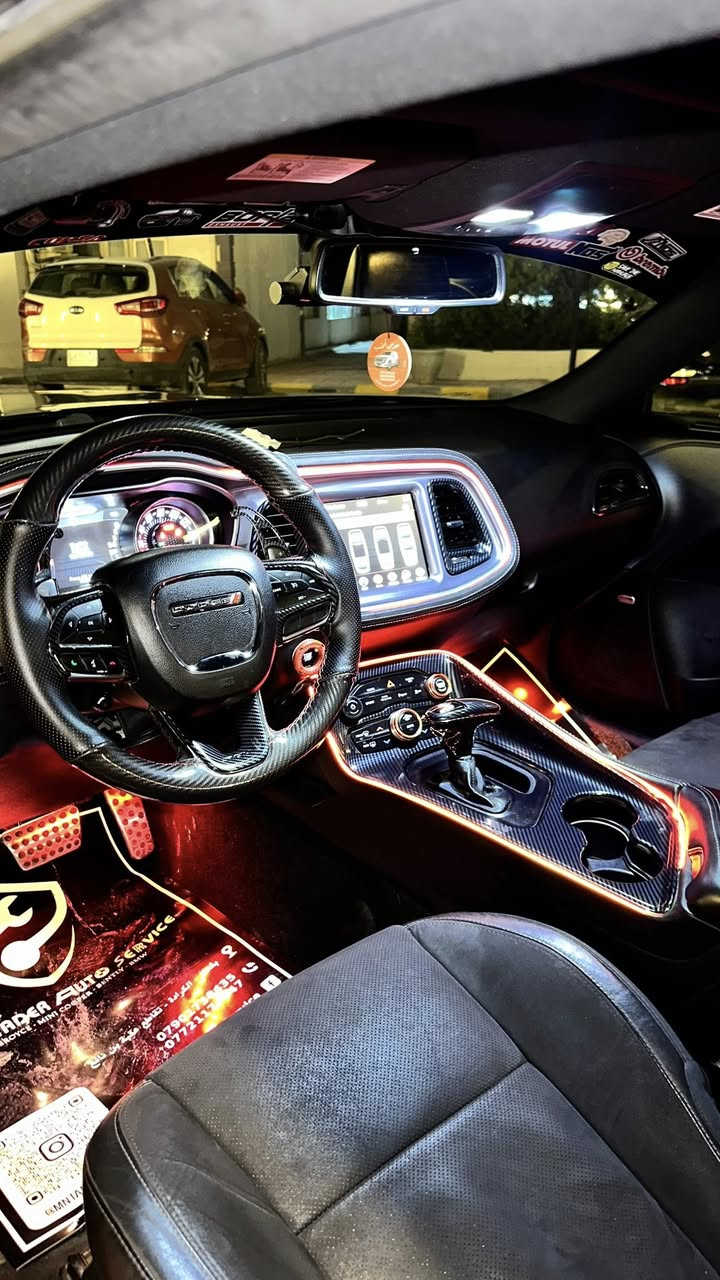 السلام عليكم
دوج جالنجر  RT MAX 2021 🔥

مواصفات السياره🔴

فتحه سقف

شاشه كبيره كار ابلي

تحكمات استيرن

مقاعد جلد وكنتاره تدفئه وتبريد وخزن ميمري

حساس خلفي ورادار جانبي

تشغيل عن بعد

نظام سبورت وبرنامج السوبر اتراك

تبريد منفصل

تثبيت سرعه

هيترات بلمري وتعتيم

اضافات وتعديل السياره🔥

لد داخلي متغير 
 لد سموك
دفيوزر
دواخل كاربون 
شفقه ديمون
سبويلر ديمون
دوسات ديمون
وبعد هواي اشياء

🔥التزويد🔥

هدرز jba performance exhustلونك تيوب
نوزلات 6.4 srt 
شوته airaid الزركه اكبر حجم 
فيول بم ريسنك بلكات ريسنك 
كزوز srt اصل
 دبلات اماميه ولويات اماميه ريسنك دبلات خلفيه اصليات لويات خلفيه ريسنكك
اويل كاج كان
السياره عليها تفريغ وبرمجه بوب كون وكت اوف اكثر من نغمه وسيفتي قوي السياره موصله 500hp

حادث السياره ‼️
قطعتين صبغ وقطعه بارد بيها تعديل بلغد وبشاصي
اير باك دشبول ودركه

السعر:220$
مكان السياره : بغداد -السيديه📍
الرقم:***********📞
