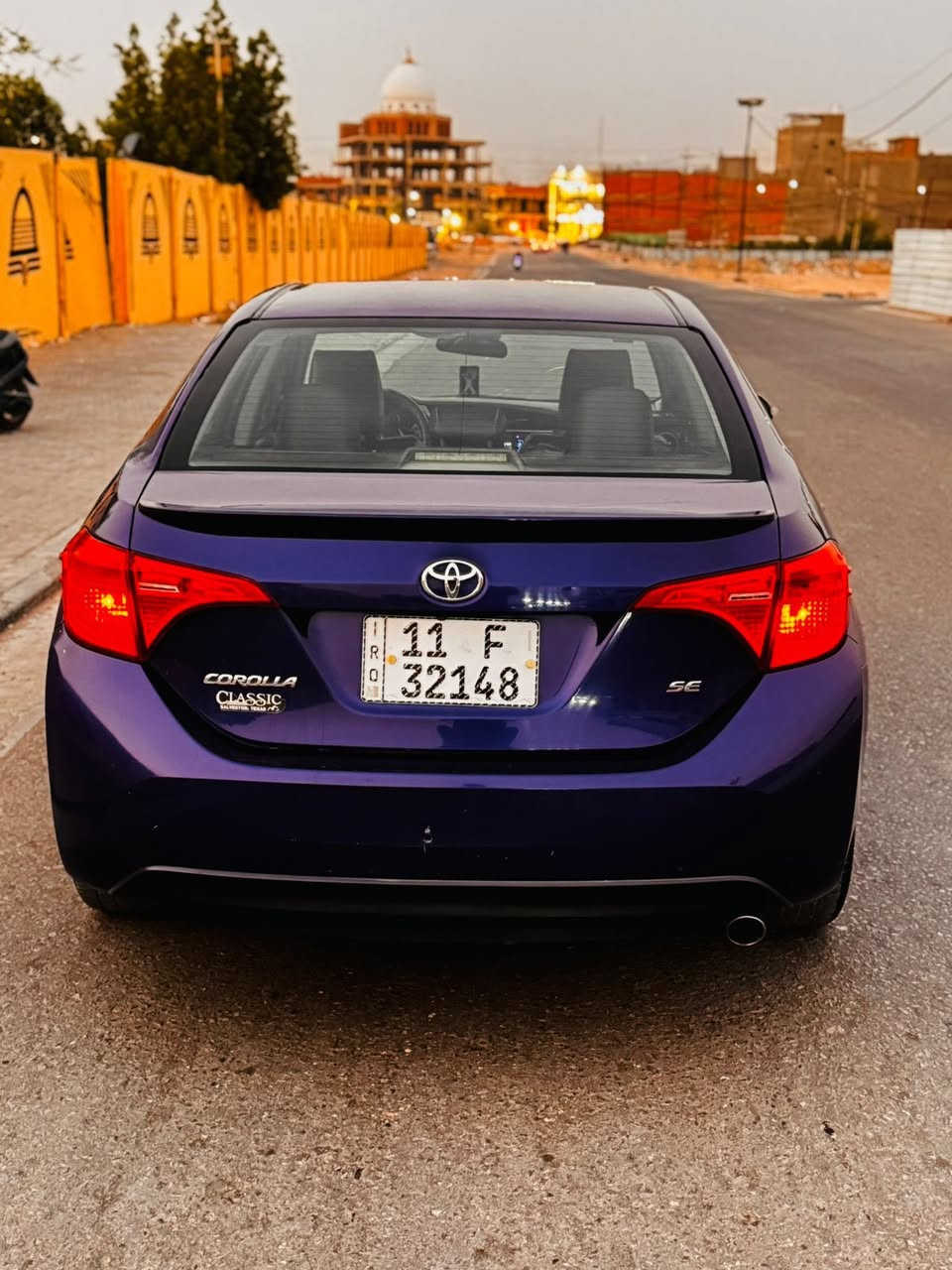 للبيع كورلا SE
السعر 116 بي مجال بسيط
رقم بغداد انكليزي 
*********** 
موديل 2017 
الون ازوق 
تحكم ستيرن شفتات
تحديد سرعه 
كشنات جلد 
وارد امريكي 
شاشه لمس 
كاميرا خلفي 
لايتات زنون 
تايرات جديد 
سونار بلمنشور السياره 
مكان السياره كربلاء المقدسة
