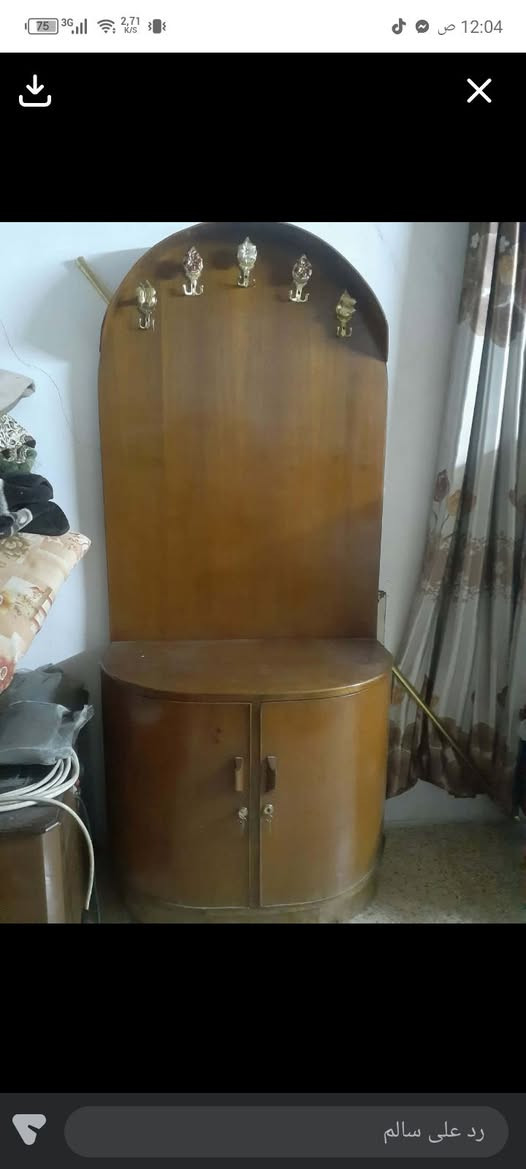 بيع مستعجل غرفة خشب نضيفة سعر 350 بيها مجال عنوان موصل يارمجه الغربيه.  متابعة لحساب


**إذا كنت صاحب هذا الإعلان وتريد حذفه لأي سبب، رجاءا أرسل رسالة إلى الدعم الفني**