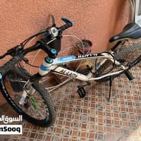 بايسكل ماركة AL_LAITH نظيف مستعمل قليل بحتوي على 7 كير + 3 سرعات مع غل...