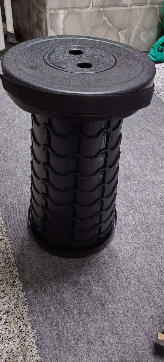 كرسي تخييم تلسكوبي قابل للطي ومحمول، يتميز بهيكل بلاستيكي متين ونظام قفل لتعديل الارتفاع ومناسب للاستخدام في الرحلات والصيد. يفيد هم تخلي بل سياره تطلع مكان أو تحتاجه بل طريق مفيد
 السعر ٥


**إذا كنت صاحب هذا الإعلان وتريد حذفه لأي سبب، رجاءا أرسل رسالة إلى الدعم الفني**