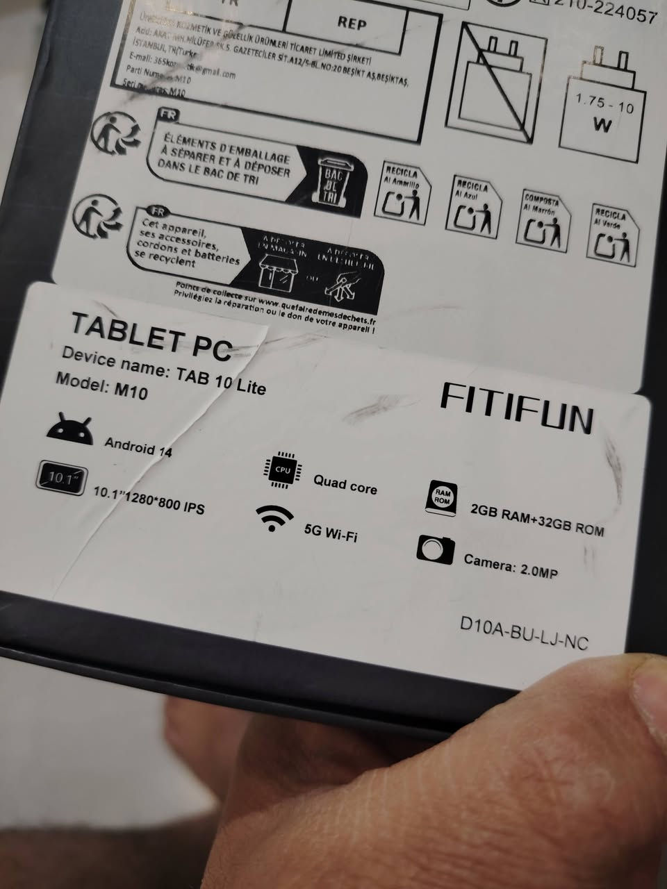 ايباد 10 انج ذاكره 32 اندرويد 14
5 gنت
السعر 50 الف جديد بالكارتون


**إذا كنت صاحب هذا الإعلان وتريد حذفه لأي سبب، رجاءا أرسل رسالة إلى الدعم الفني**