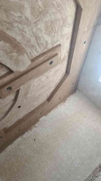 هاذه  جزه من عملي جص وبورك المتر اربعه   ***********
