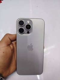 ايفون 15 برو ماكس ذاكره 256 نموذج AH/A بطاريه 95 نضافه 100/100 0775615...