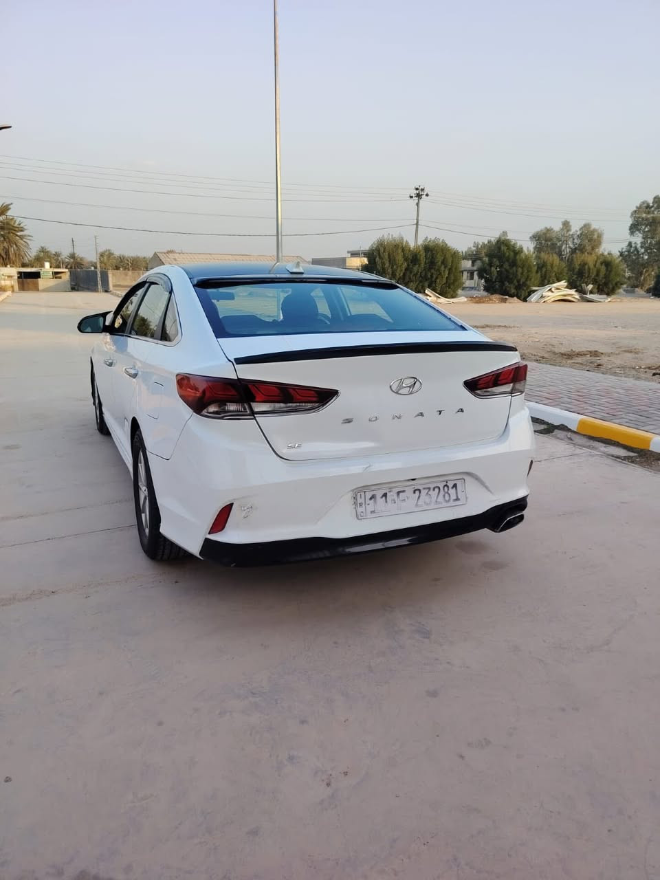 السلام عليكم 
سوناتا 2019 بيها تبديل حوض السياره جاهزه من اي نقص للاستفسار ***********
السعر 120 وبي مجال عنوان المسيب
