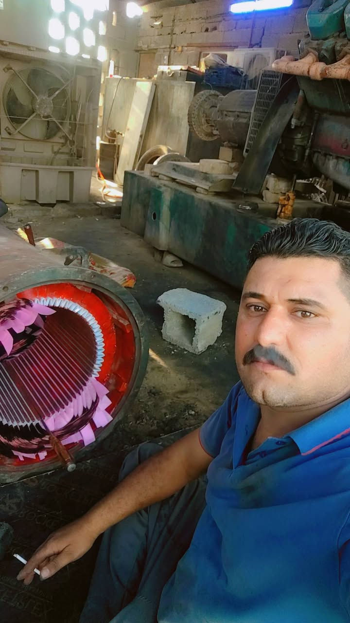 سلام عليكم لف جميع التوليدات والماطورات بكافة الاحجام موقعي مع كادر العمل نشتغل جميع المحافضات + الاستفسار ***********
‏‪0772 799 5669‬‏
