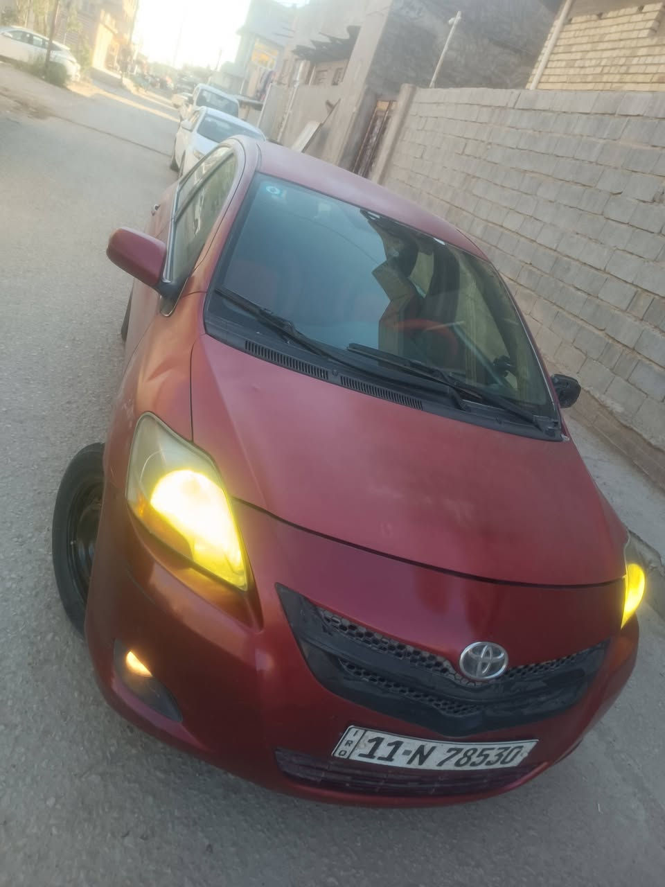 السلام عليكم كورلة يارس للبيع موديل 2007 رقم بغداد انكليزي السيارة بأسمي سيارة بيها جراد مابيها ضربة ماعدى الجاملغ الخلفي مصلح واكو كم رصعة كهربائيات كلها شغاله مكينة وكير مكفولات تفحصهن يلا تاخذ السيارة منظومة التبريد نظيفة كلش ماعدى الكمبريسر ميشتغل...مكان السيارة الاسكندرية سعر السيارة ب٦٦ اي استفسار هذا رقمي ***********
