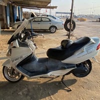 وبركاتة دراجة سكاي ويف 650 بحالة جيده للبيع الاستفسار 07803383453