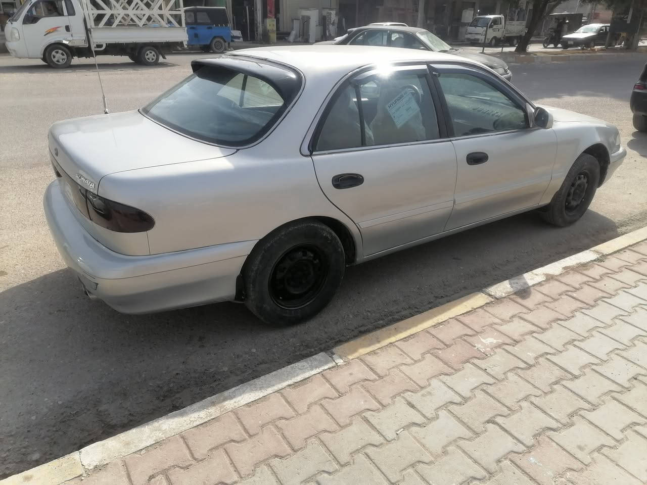 السلام عليكم
سوناتا تو م 94 لون سلفر كير اوتو  سيارة نظيفة حيل ومصروف عليها صدر جديد كير مكينه مكفول حجم المكينه 1800 تدفئة تبريد داخل نظيف رقم ديالى تحويل.... تفاصيل أكثر اتصل مكان ديالئ جلولاء تلفون ***********
لسعر 52 وبيها مجال..
