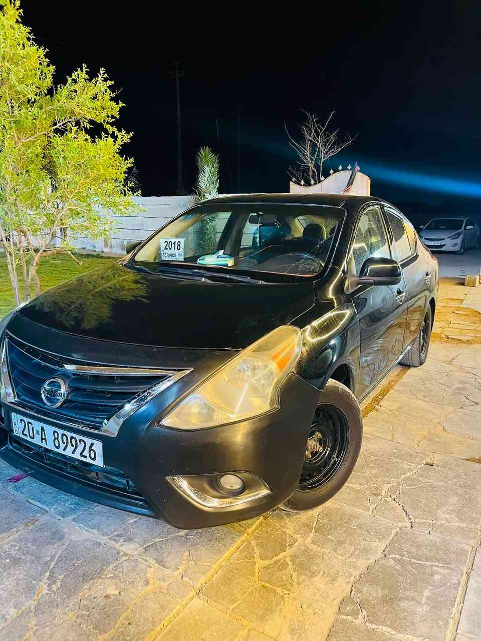 للبيع سني فيرزا موديل 2018 رقم ديالى الجديد رقم نكليزي كير ومحرك مكفولات تخم تاير تبريد ثلج السياره جاهزه من كلشي بدون ضرر مكانات صبغ فقط السعر 70 وبيه مجال مكاني بغداد رقم  ***********

