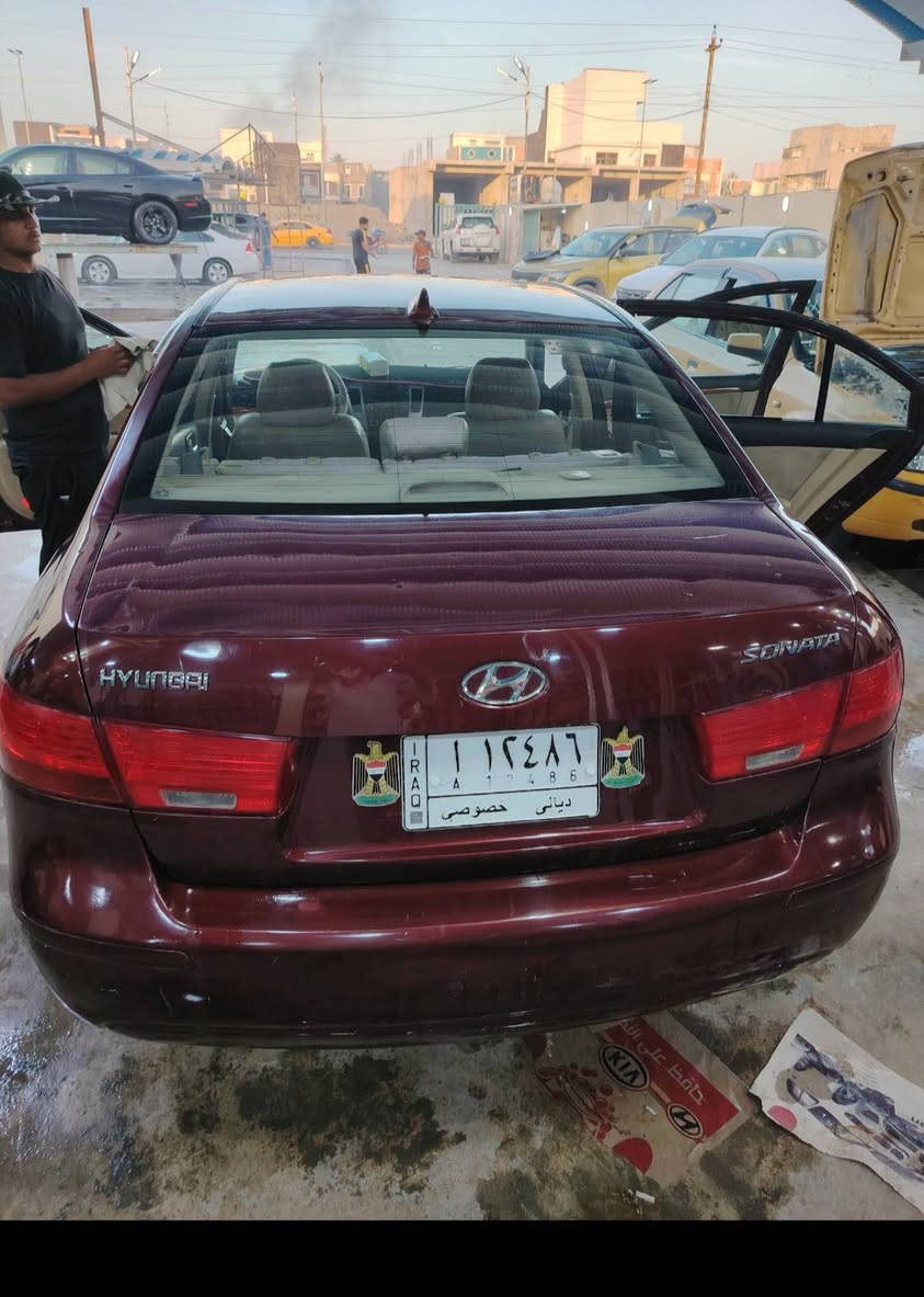 السلام عليكم 
سوناتا 2009
رقم ديالى بأسمي تحويل ثاني يوم 
كير محرك خير من الله 
الحداديه 75% 
السونار موجود ب المنشور 
السعر 105
ديالى بعقوبة الهويدر 
***********
***********
