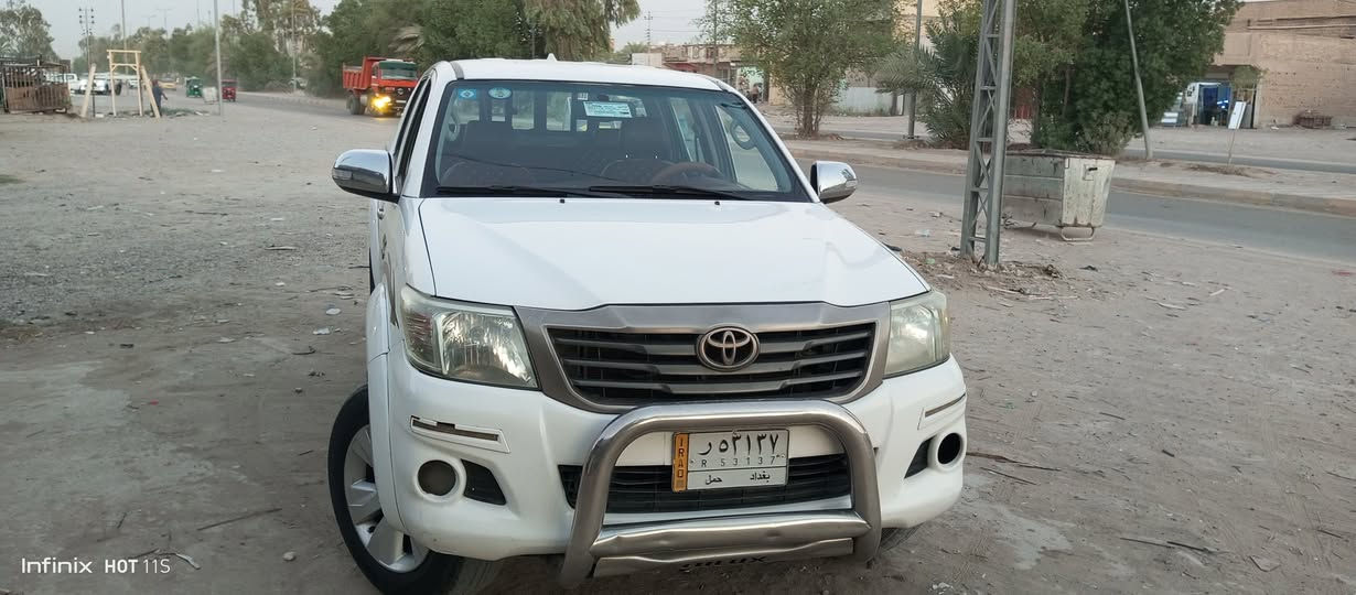 السلام عليكم بيك اب تويوتا موديل 2014 جديده اي نقص ماكو  كير محرك جديد مقفوله عده صبغ موضح لكم بالمقطع الفيديو على قد اربع اصابع فقط مال بيت استخدام شخصي عنوان بغداد السعر 220 بيها مجال للاستفسار ***********
