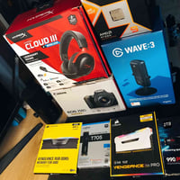 R9 9950X3D • سامسونج 990 برو 2TB • كانون 250D