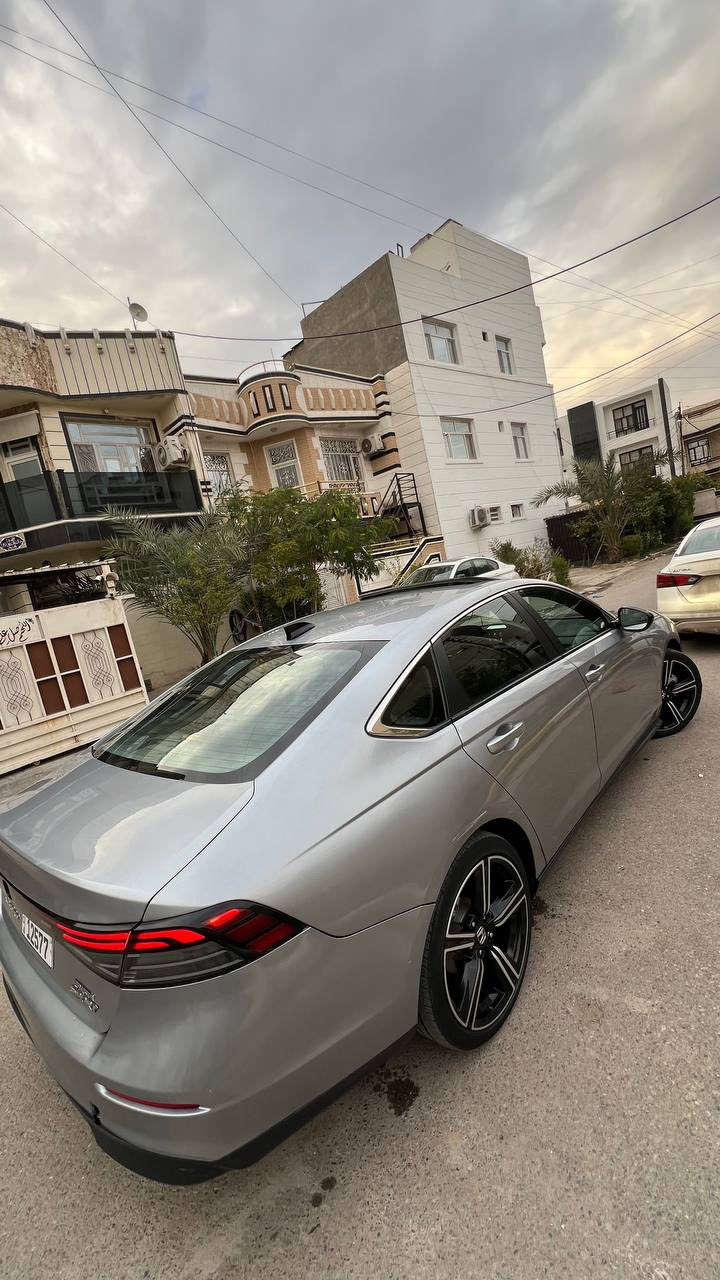 هوندا اكورد 2023 هايبرد للبيع
حادث خلفي جاملغ +جنطه 
)
 سبورت Sport 🔥

السيارة ماشيه 71  الف km 
• مكينة 2000 هايبرد تنفس طبيعي
• كير اوتوماتيك 
• شاشة كبيرة
•فتحه
• كاميرا خلفية 3 انظمة
• كرسي كهرباء  لون اسود  
• رادار امامي
• مانع تصادم
• محدد مسار 
• تصحيح مسار
• شفتات بالستيرن
• مثبت سرعة
• مانع انزلاق
• دخول ذكي 
• إنارة ترحيبية
• هندبريك كهرباء
•لايت عدسات زينون
• نظام اوتو لايت Auto
• لايت العالي زنون 
• حساسات مطر 
• حساسات دخول الإنفاق
• حساسات ضغط هواء الإطارات
• أوامر صوتية
• 3 أنظمة قيادة (eco, ev, sport)
• بلوتوث
• مدخل عدد2 تايبسي 
 

السـعر 172 $ 

مكاني بغداد (***********)
